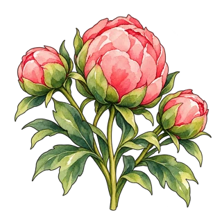 第一级：牡丹花苞
